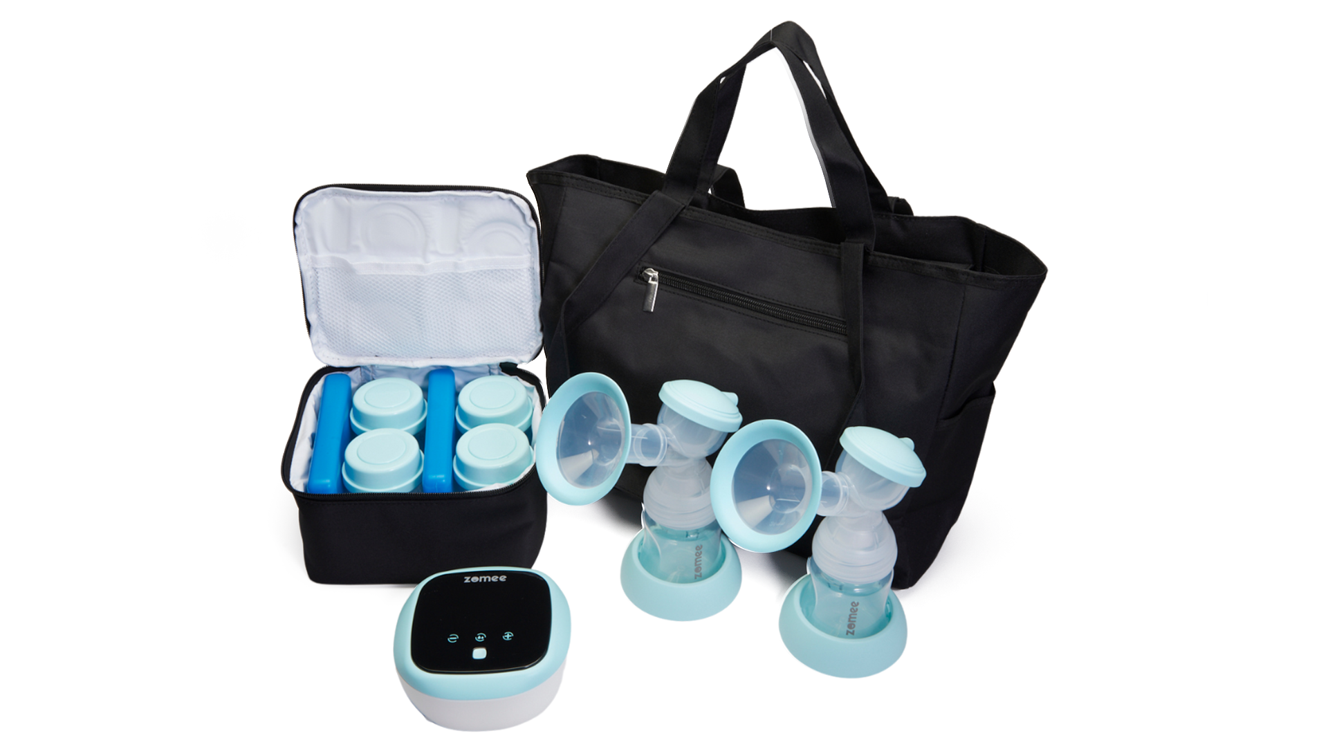 Zomee Z1 Complete Travel Bundle Pack - Zomee Breast Pumps