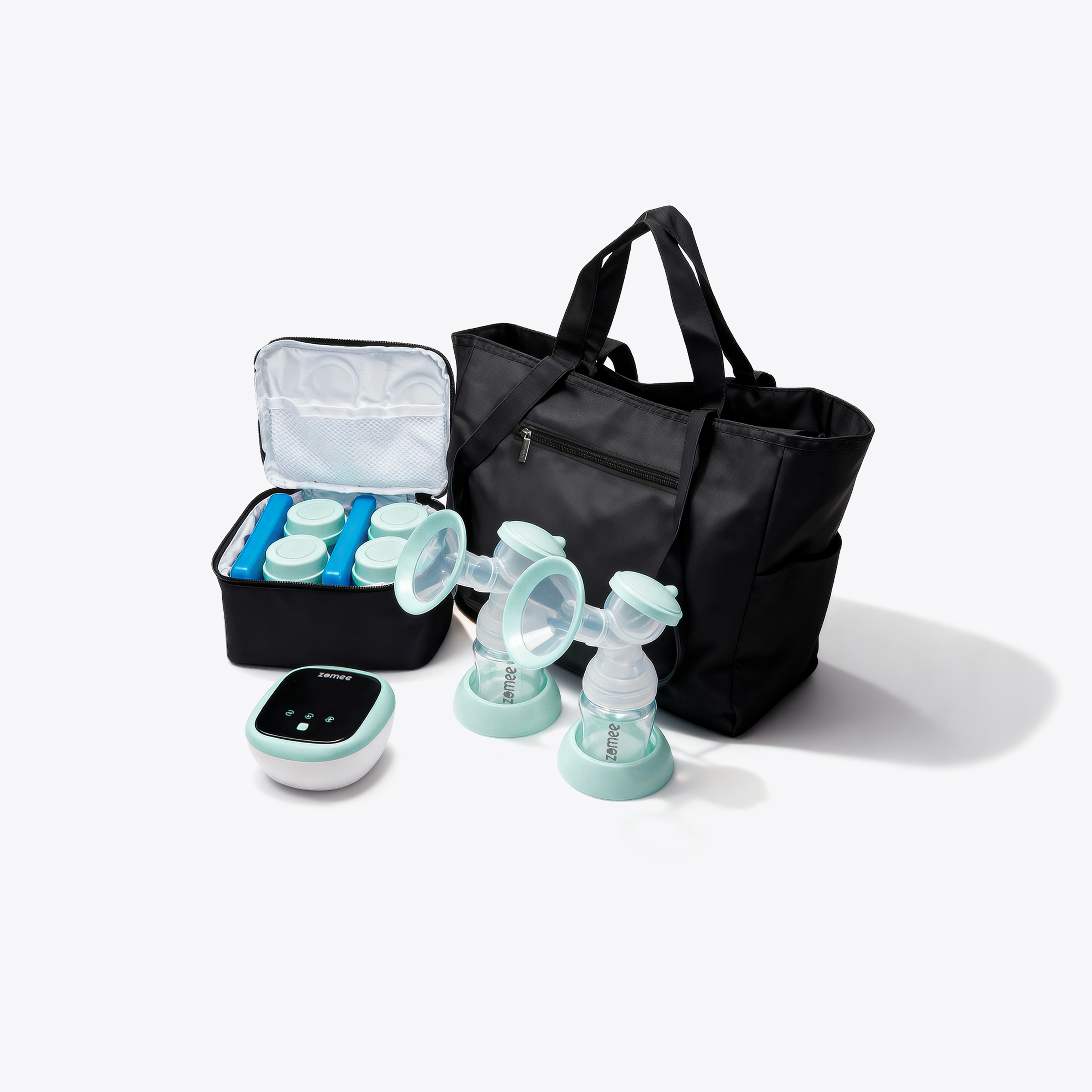 Zomee Z1 Complete Travel Bundle Pack - Zomee Breast Pumps