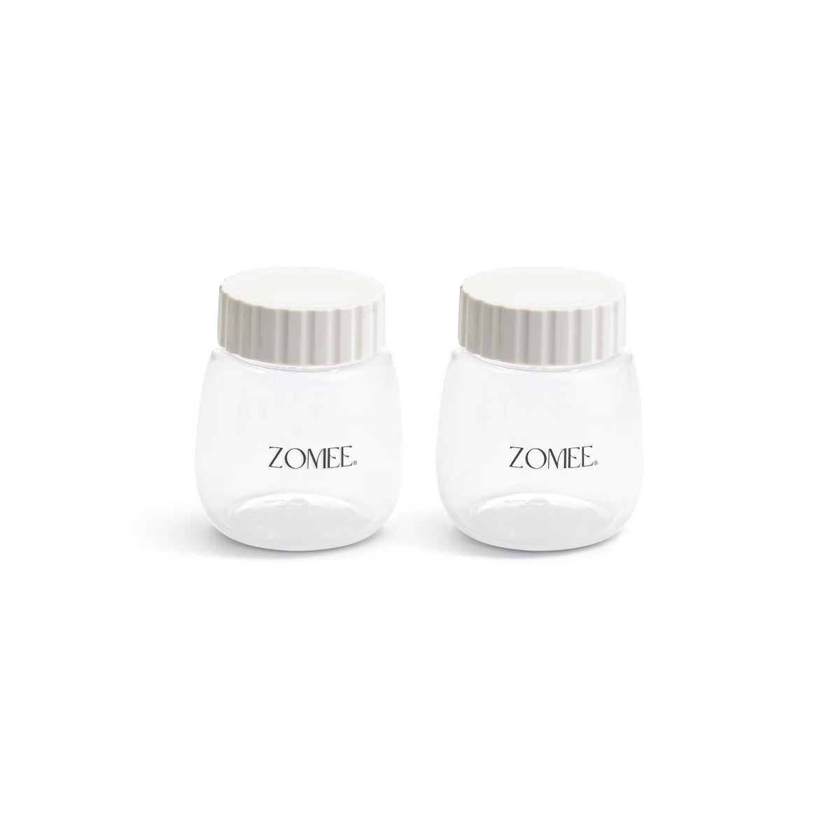 Two of the Mother’s Nature H1 Breast Pump Bottle and Storage Lids
