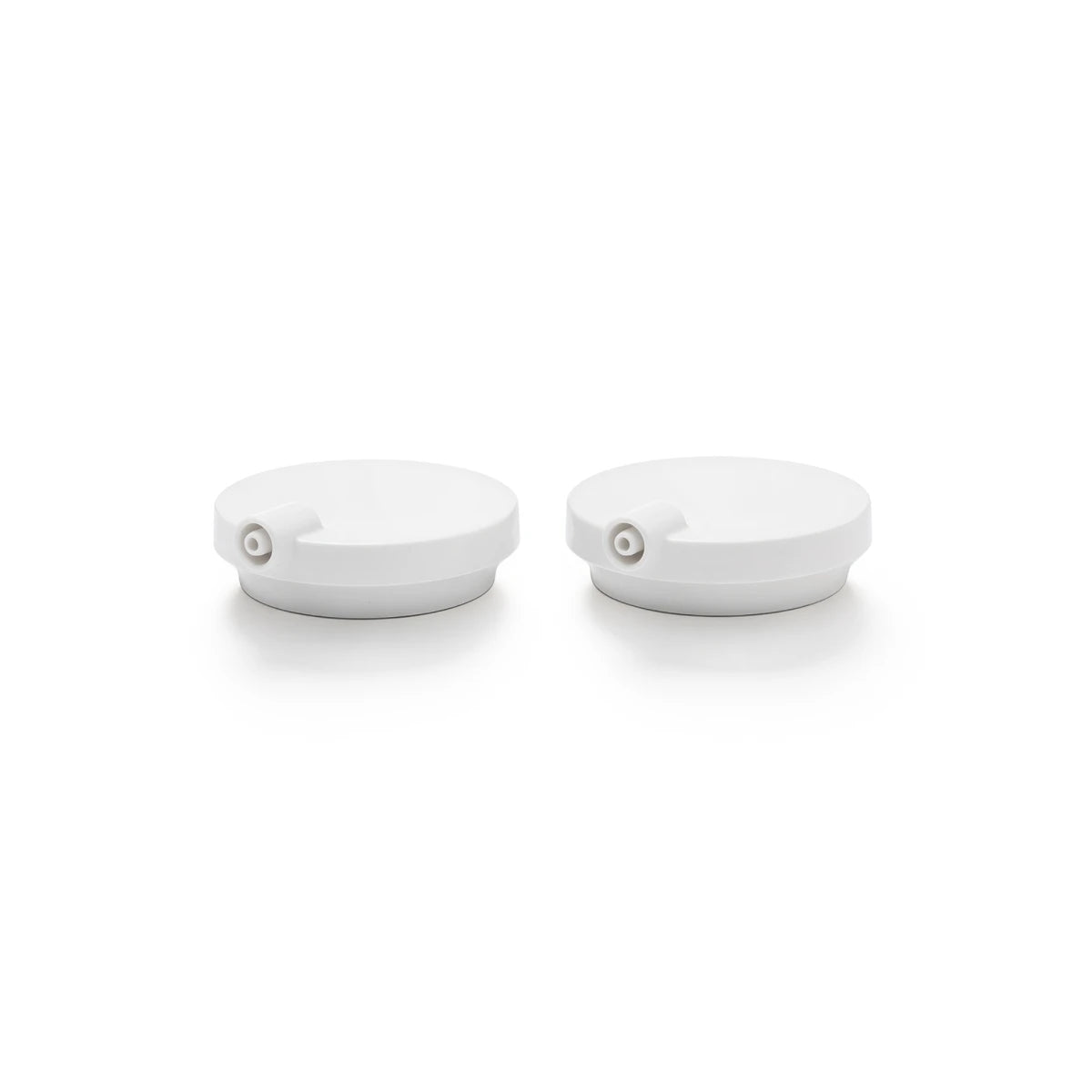 Two of the Mother’s Nature H1 Breast Pump Diaphragm Cap Covers