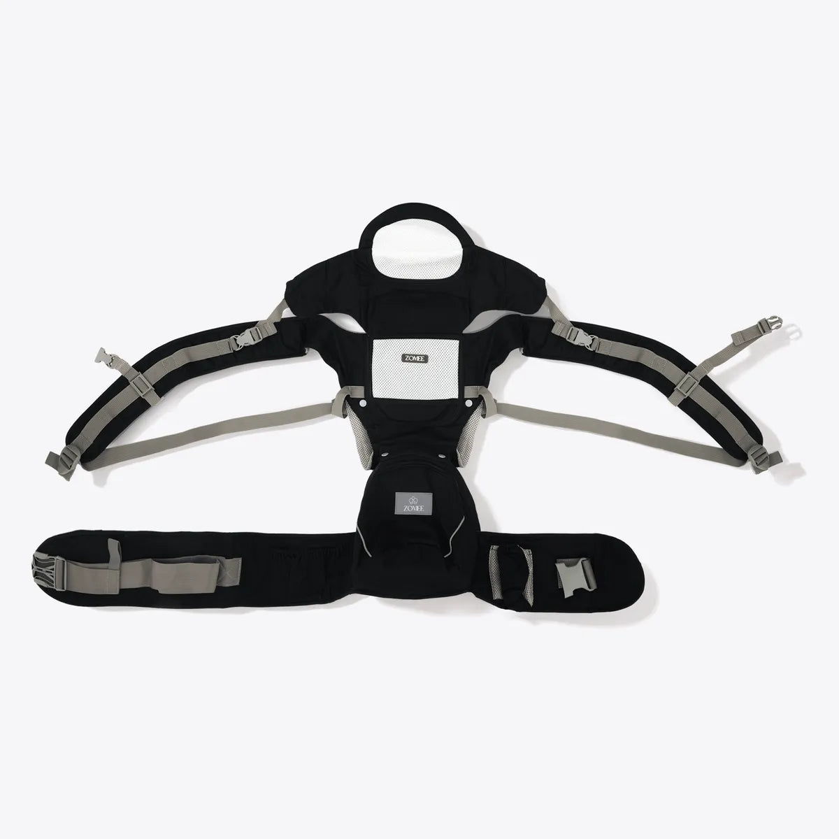 Baby Carrier with Hip Seat