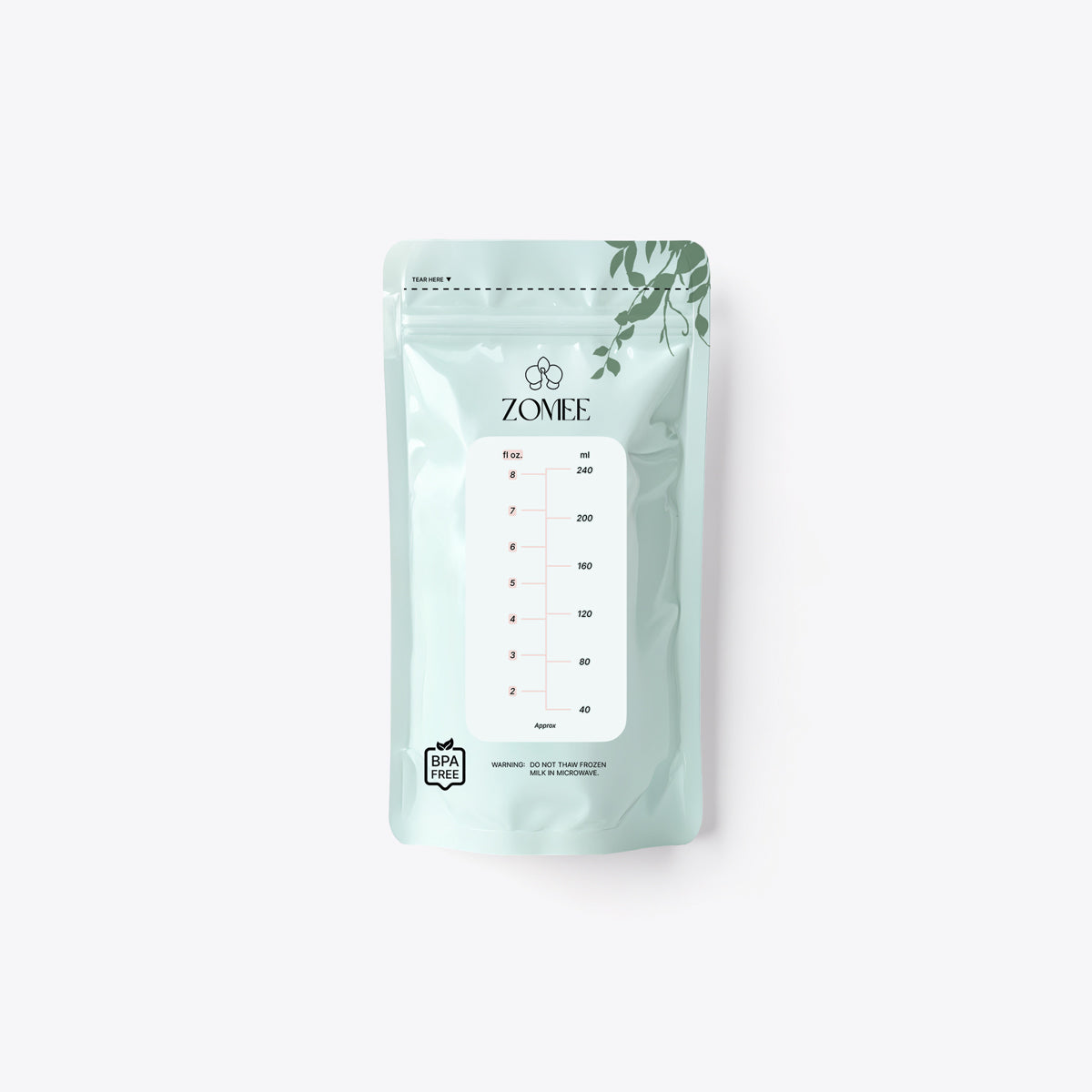Bolsas de almacenamiento de leche materna
