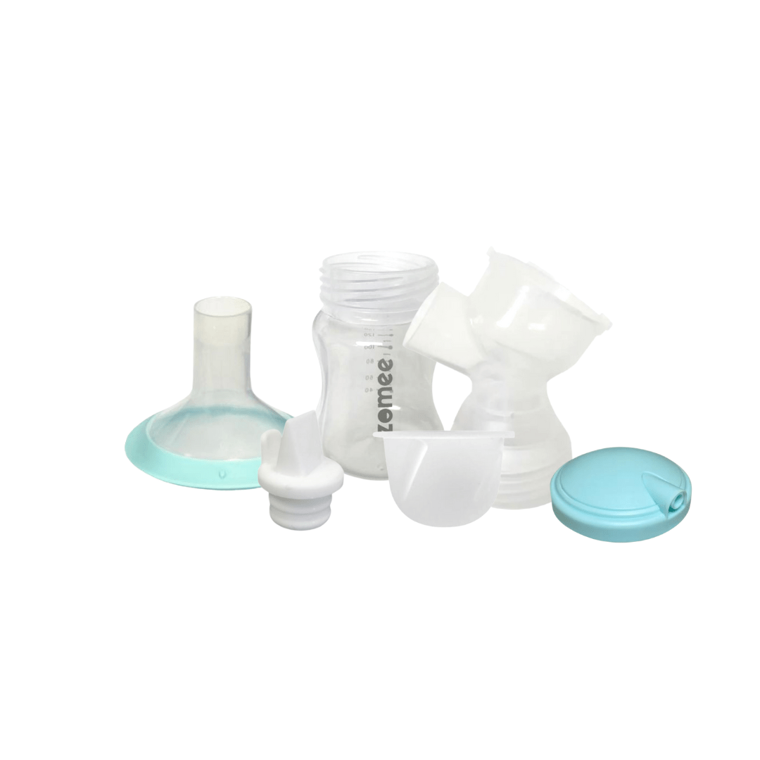 Plastic breast outlet shield