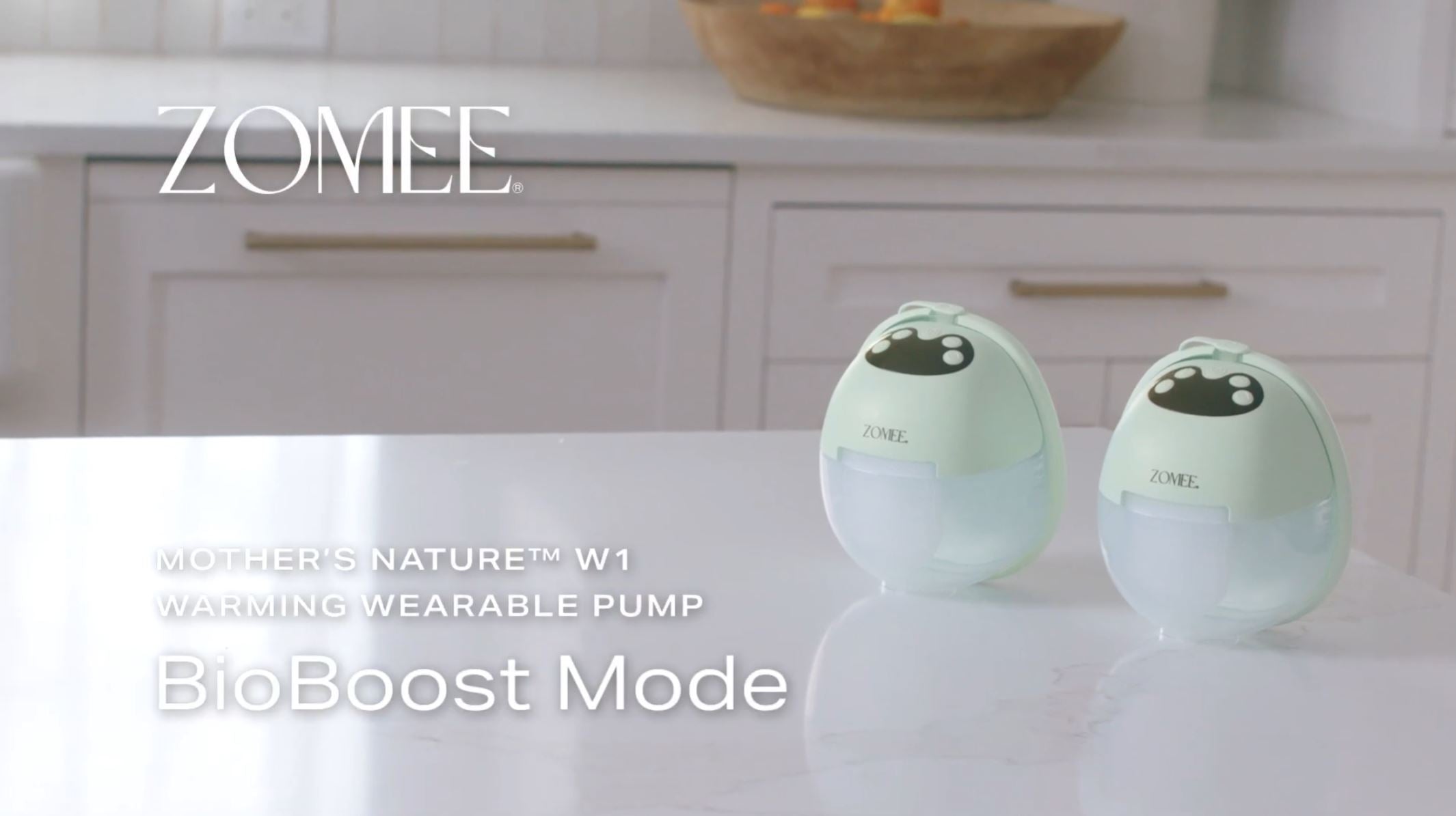 Mother's Nature™ W1 by Zomee: BioBoost Mode