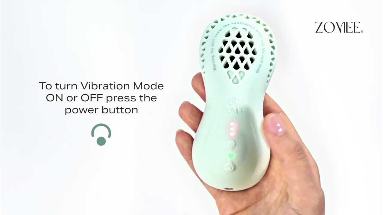 How To Use Your Zomee Warming & Cooling Lactation Massager