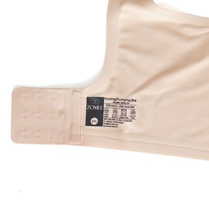 Zomee FlexiFit Breast Pumping Bra: Seamless Support for Effortless Pumping - Zomee Breast Pumps