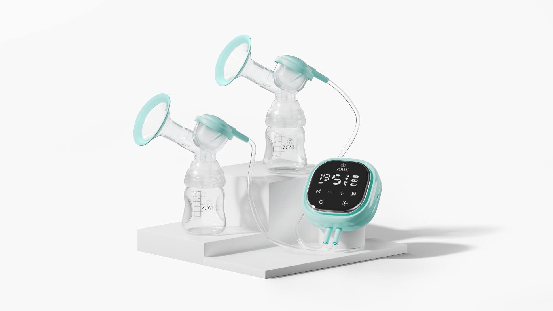 Z2 Double Electric Breast Pump - Zomee Breast Pumps