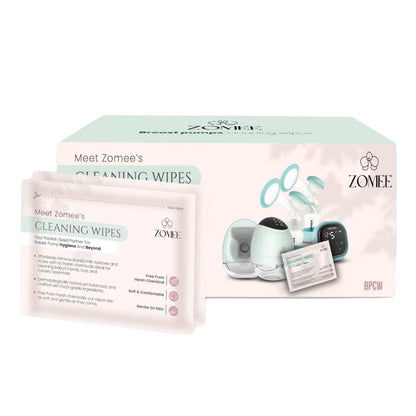 Zomee Breast Pump Cleaning Wipes - Zomee Breast Pumps