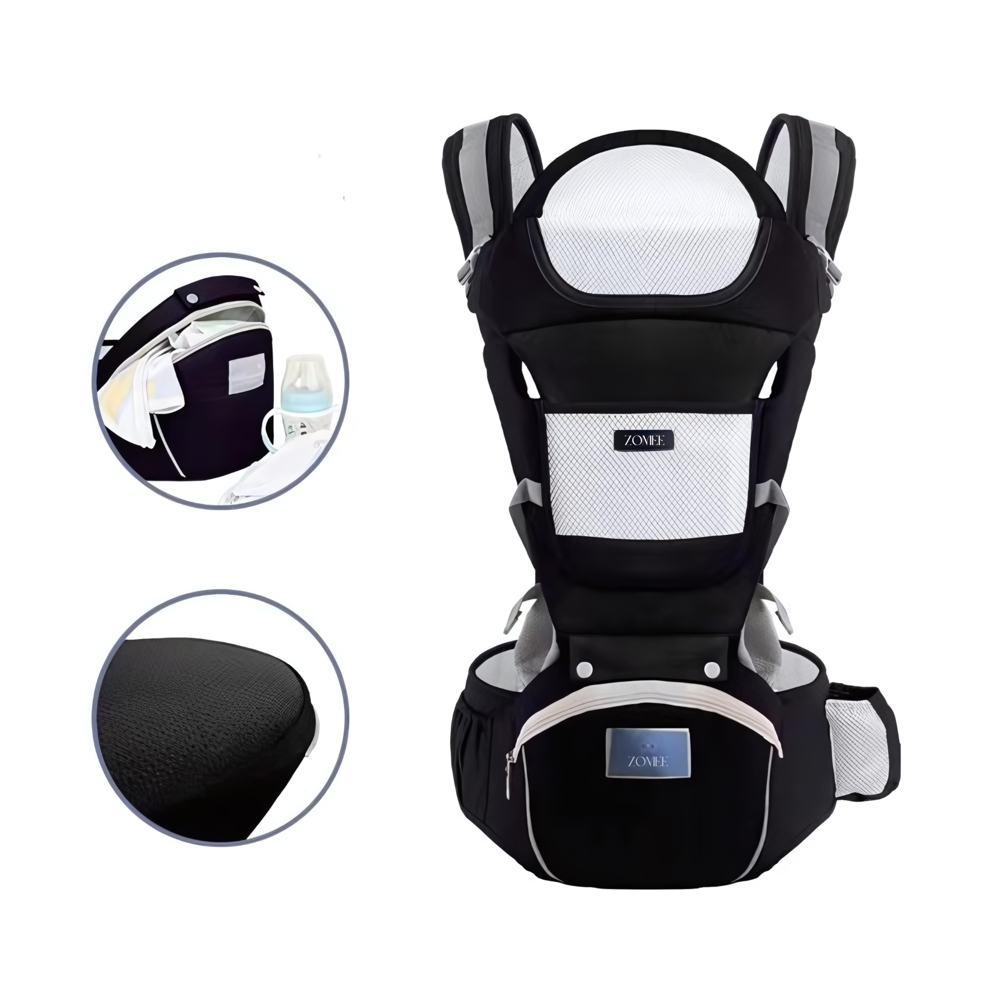 Baby Carrier with Hip Seat