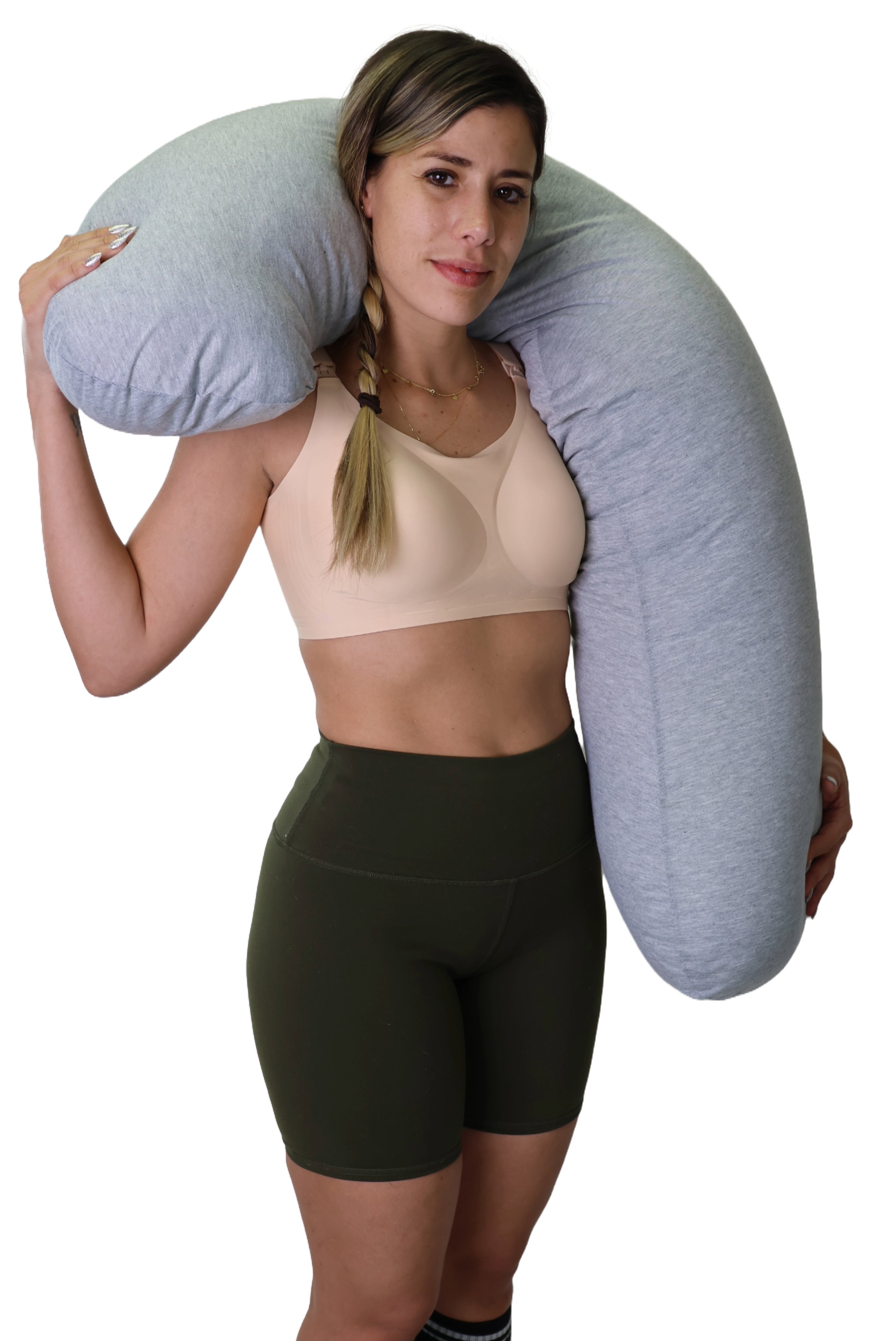 Almohada de Maternidad en forma de J - Sacaleches Zomee