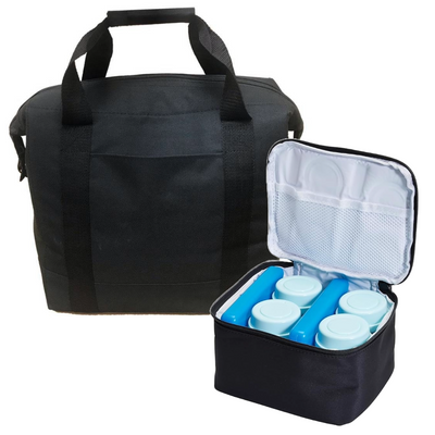 Z2 Shabbat Mode™ Edition Complete Travel Bundle Pack with Collection Cups - Zomee Breast Pumps