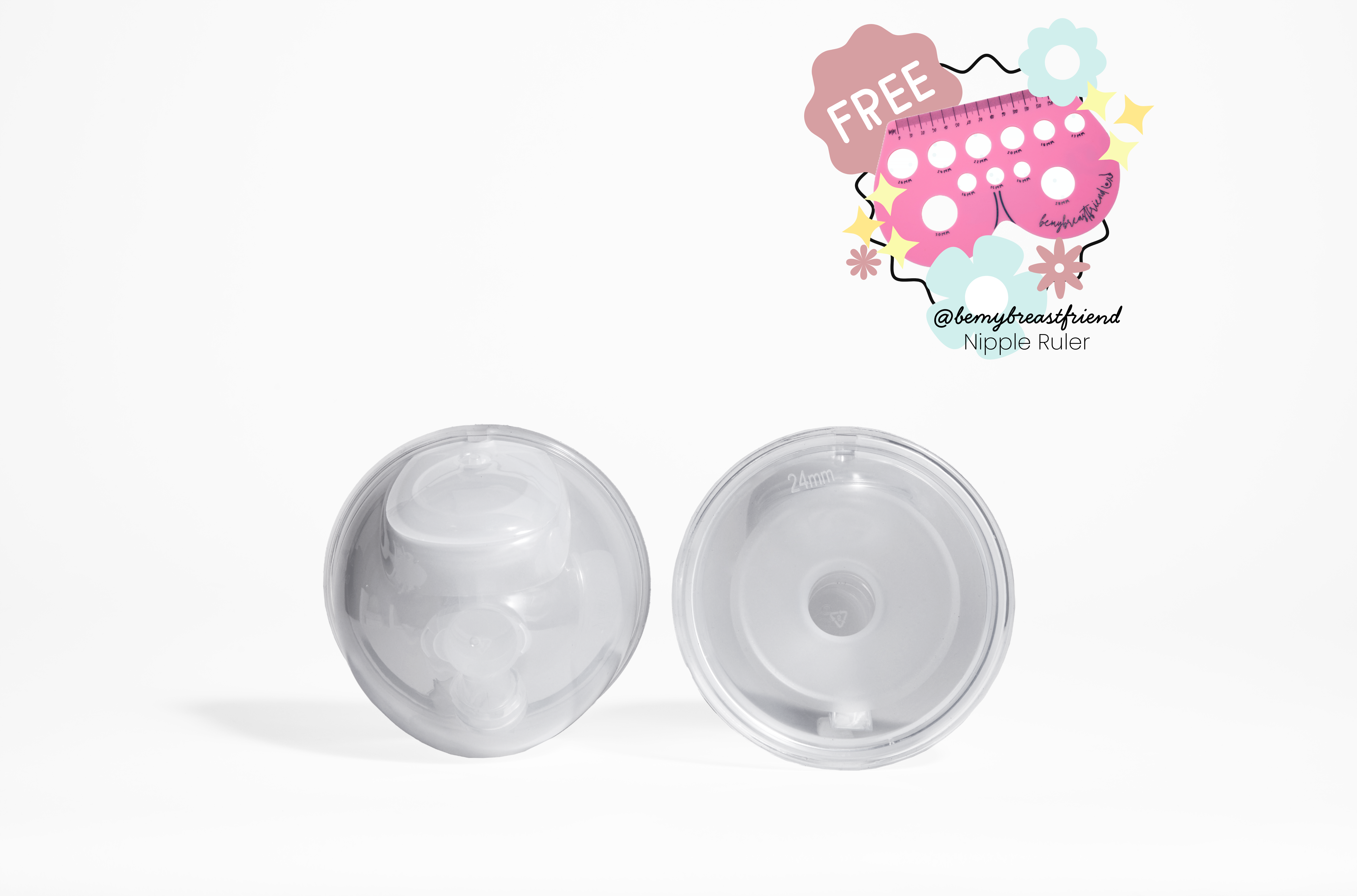 Silicone Hands Free Collection Cups - Zomee Breast Pumps