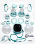 Z2 Pump & Silicone Hands Free Collection Cups Bundle - משאבות חלב Zomee