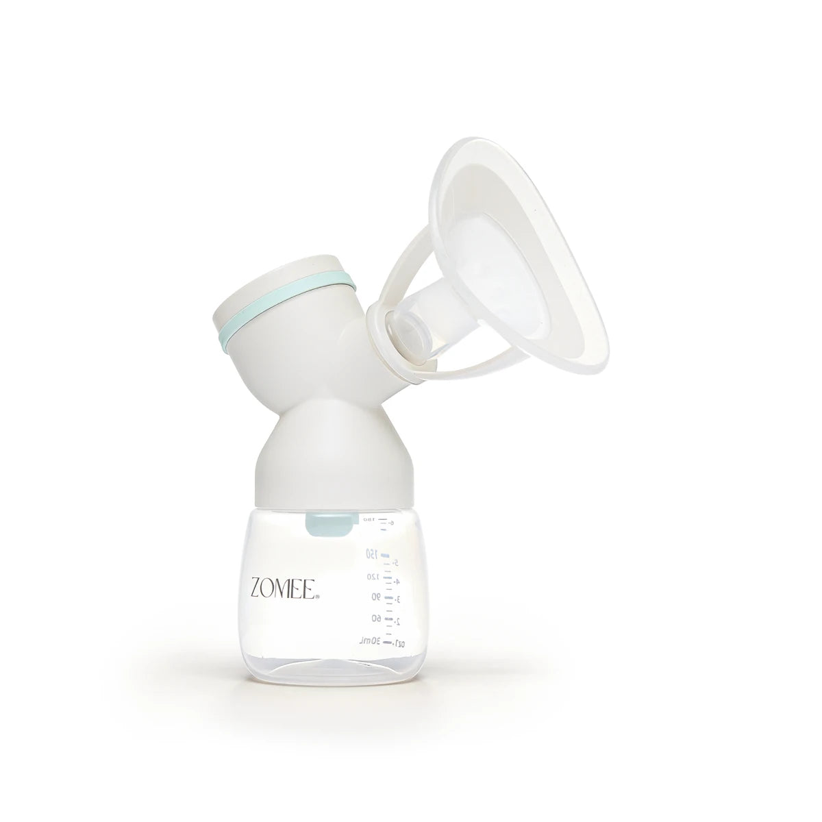 Side view of the Mother’s Nature H1 Breast Pump Flange Kit