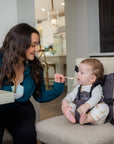 Portable Travel Highchair Harness Adjusts to Any Chair, Made of Skin-Safe Materials for Baby