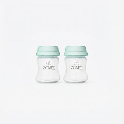 Storage Bottles (Set of 2) - Zomee Breast Pumps