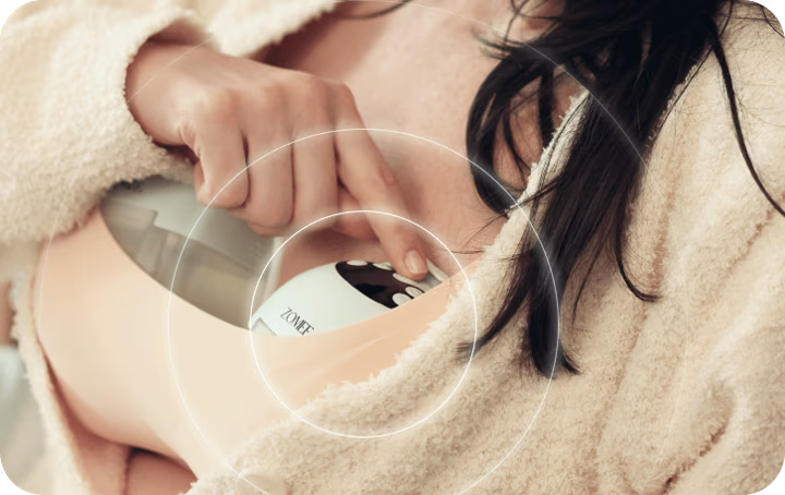 woman wearing the mother's nature W1