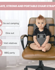 Portable Travel Highchair Harness - Adjusts to Any Chair, Made of Skin-Safe Materials for Baby - Zomee Breast Pumps