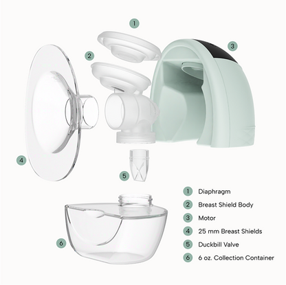 Zomee Fit Wearable Hands Free Breast Pump