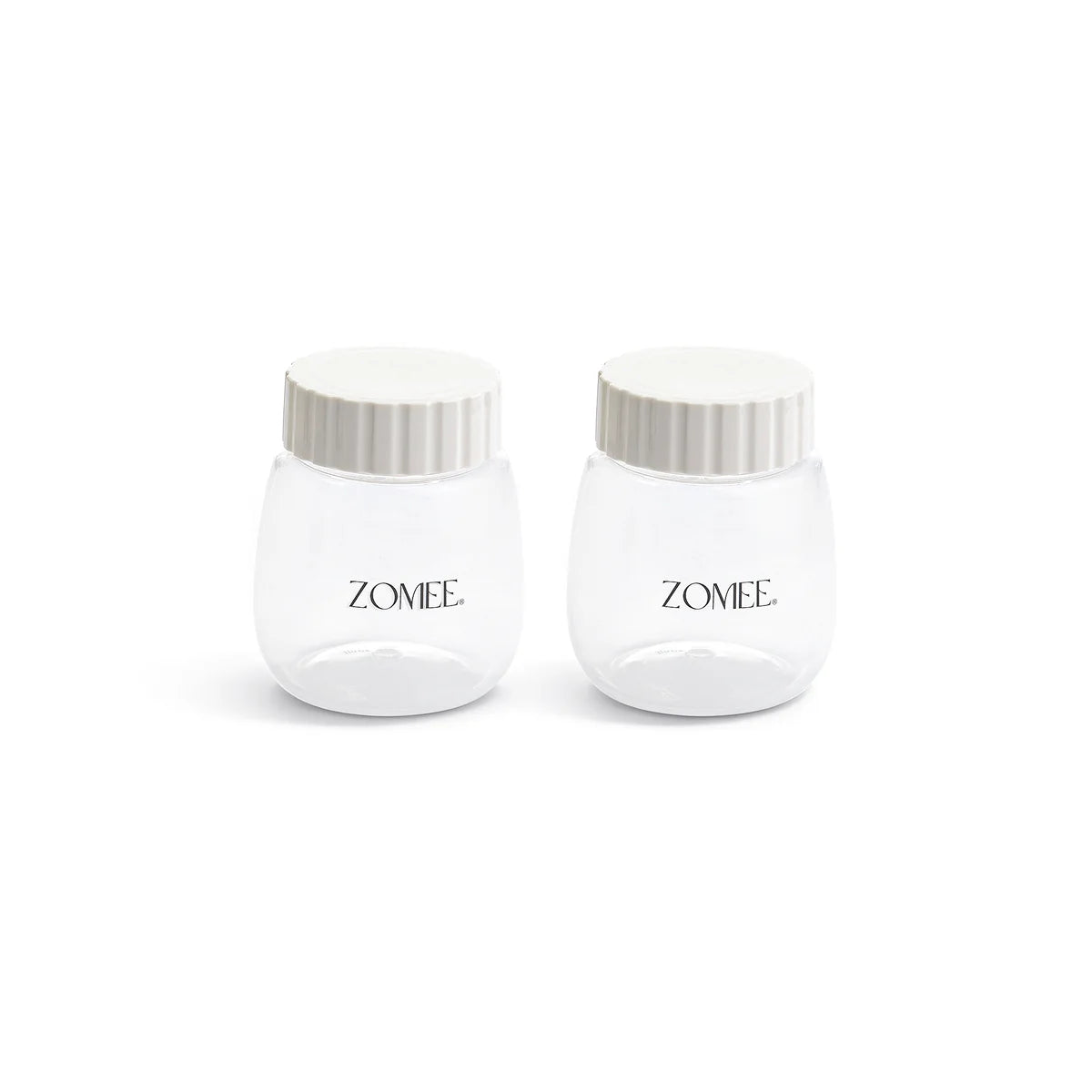 Two of the Mother’s Nature H1 Breast Pump Bottle and Storage Lids