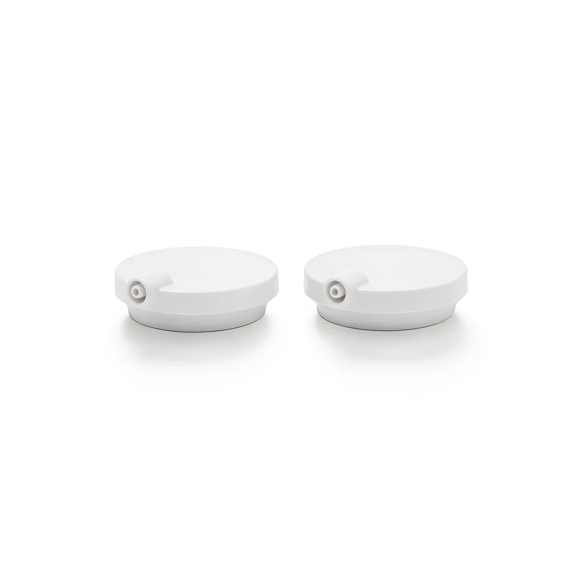 Two of the Mother’s Nature H1 Breast Pump Diaphragm Cap Covers