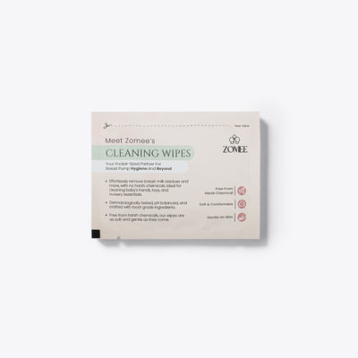 Breast Pump Cleaning Wipes - Zomee Breast Pumps