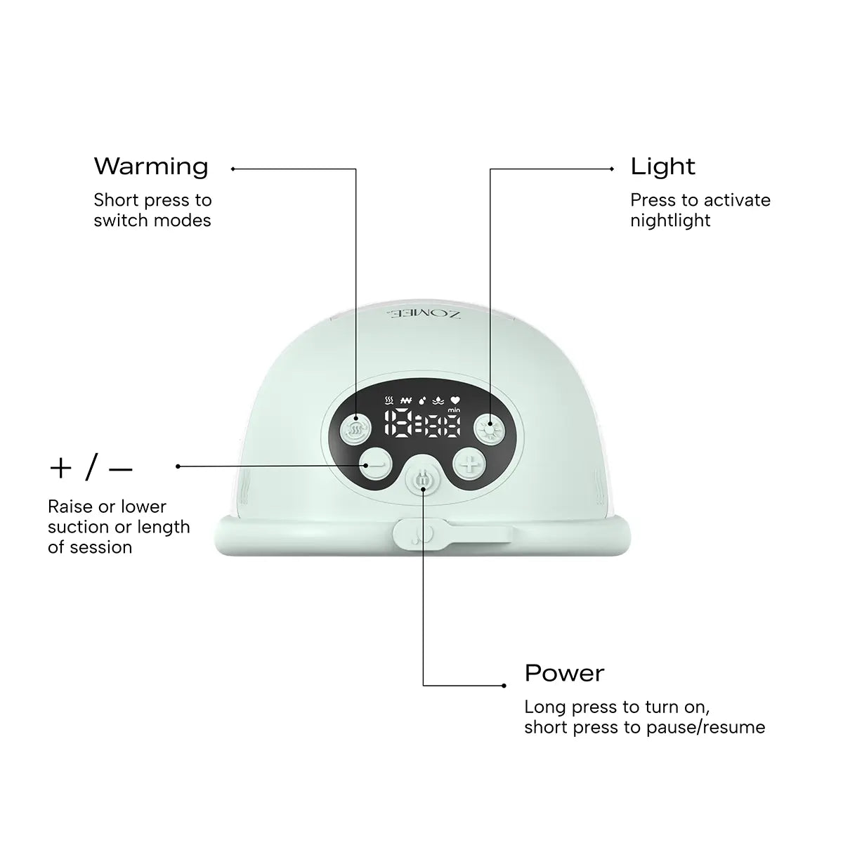 Mother's Nature W1 Warming Wearable Breast Pump