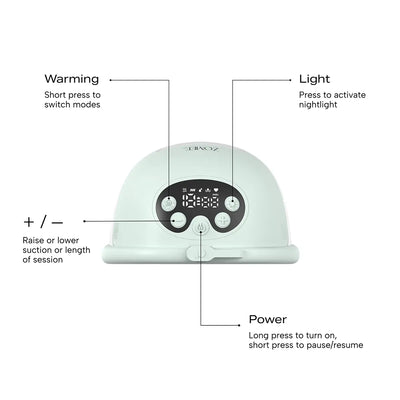 Zomee Mother's Nature W1 product button display