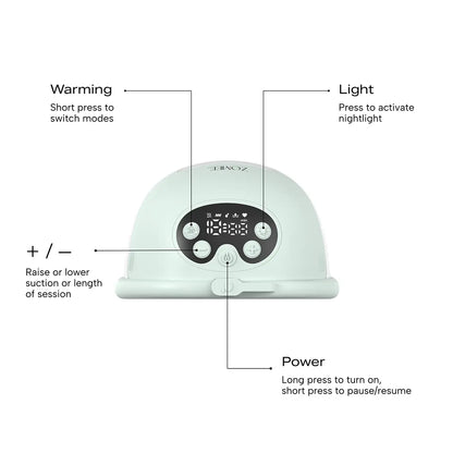 Mother's Nature W1 Warming Wearable Breast Pump