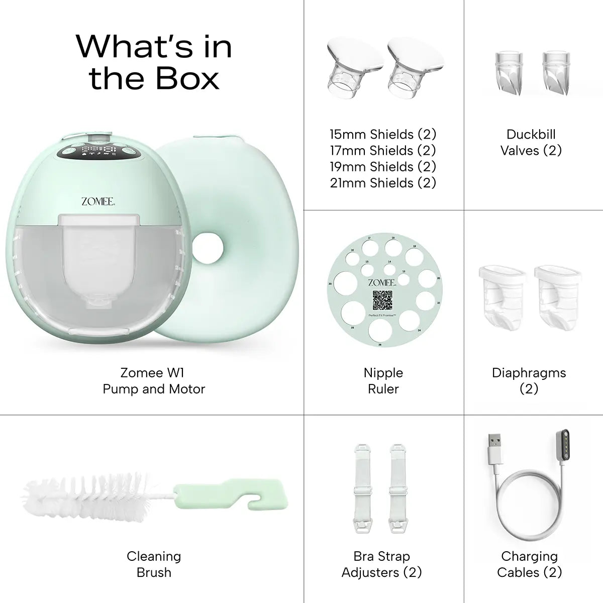 Mother's Nature W1 Warming Wearable Breast Pump