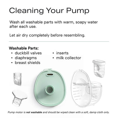 Zomee Mother's Nature W1 washable parts graphic