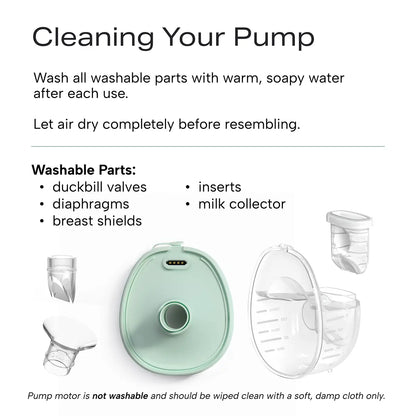 Mother's Nature W1 Warming Wearable Breast Pump