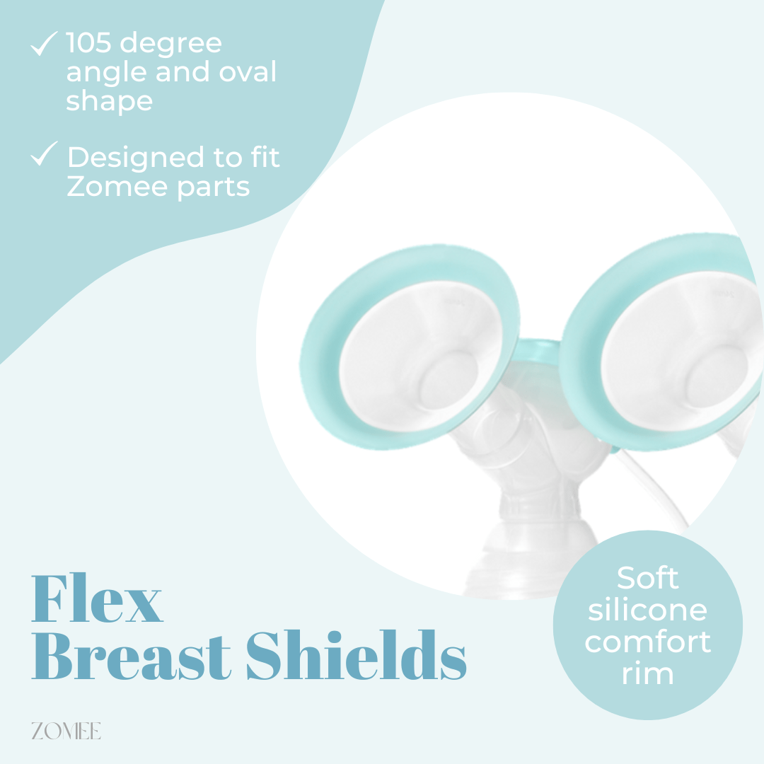Flex Breast Shields (Juego de 2) - Sacaleches Zomee
