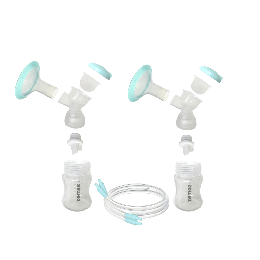 Zomee Silver Nursing Cups - Nipple Shields for Nursing Newborn Large