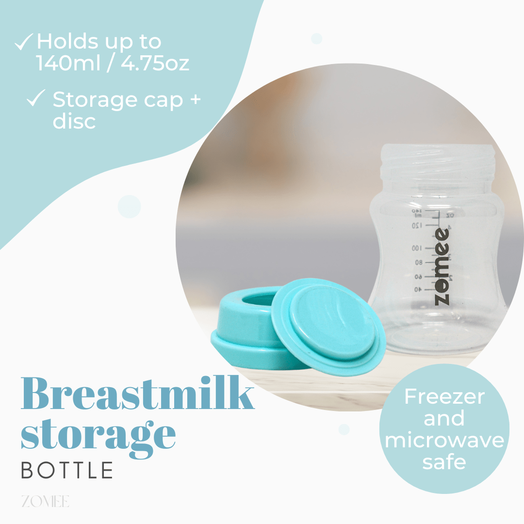 Bouteille de stockage 140ml (4.75oz) - Zomee Breast Pumps