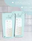 שקיות אחסון חלב בעיצוב חדש - Zomee Breast Pumps