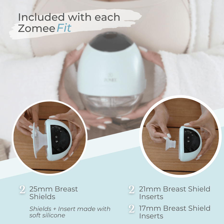 Zomee Fit Wearable Hands Free Breast Pump Zomee Breast Pumps