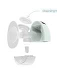 Fit Diaphragms - סט של 2 - Zomee Breast Pumps