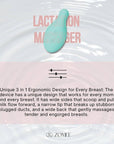Lactation Massager x1 - משאבות חלב Zomee