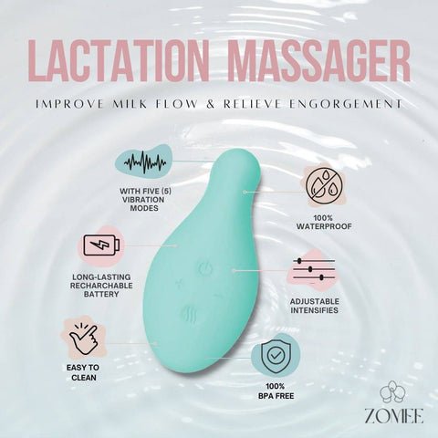 Lactation Massager x1 - Zomee Breast Pumps
