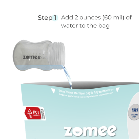 Microwave Steam Sterilizer Bags - Zomee Breast Pumps