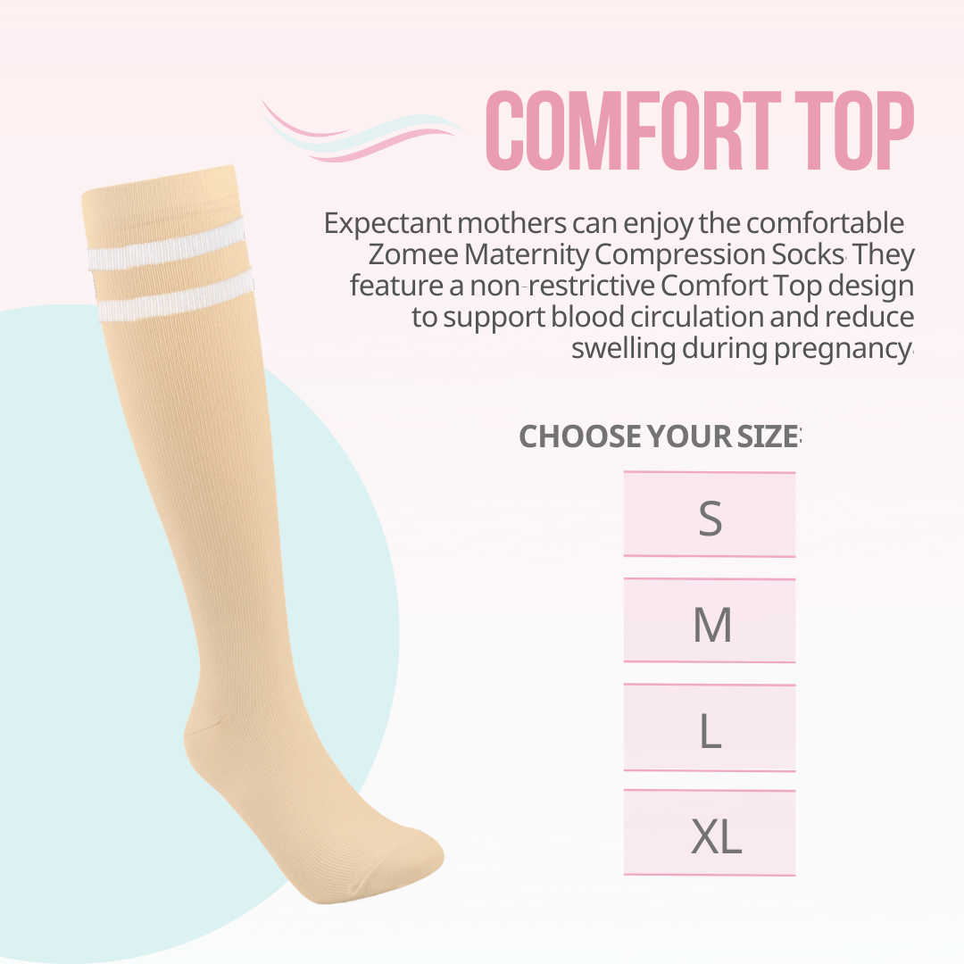 Chaussettes de compression de maternité - Zomee Breast Pumps