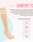 Calcetines de compresión para maternidad - Sacaleches Zomee